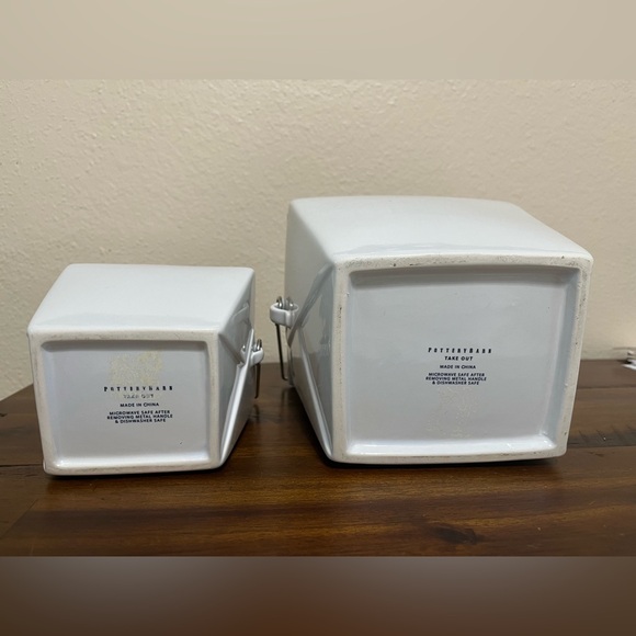 Pottery Barn Ceramic Take Out Containers - Picture 5 of 5
